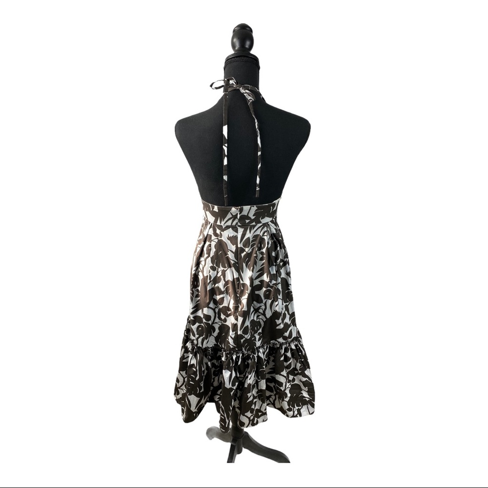 Kate Spade black & White halter dress - Picture 4 of 8